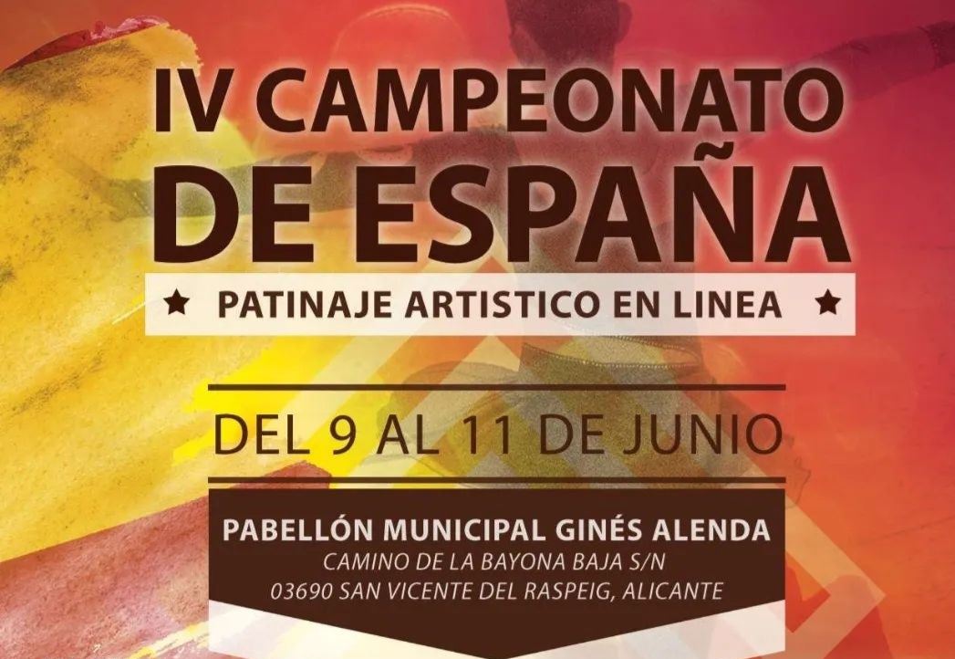 Campeonato de España de patinaje artístico en linea