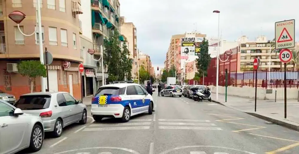 Policía-Local-Elche avenida de Novelda
