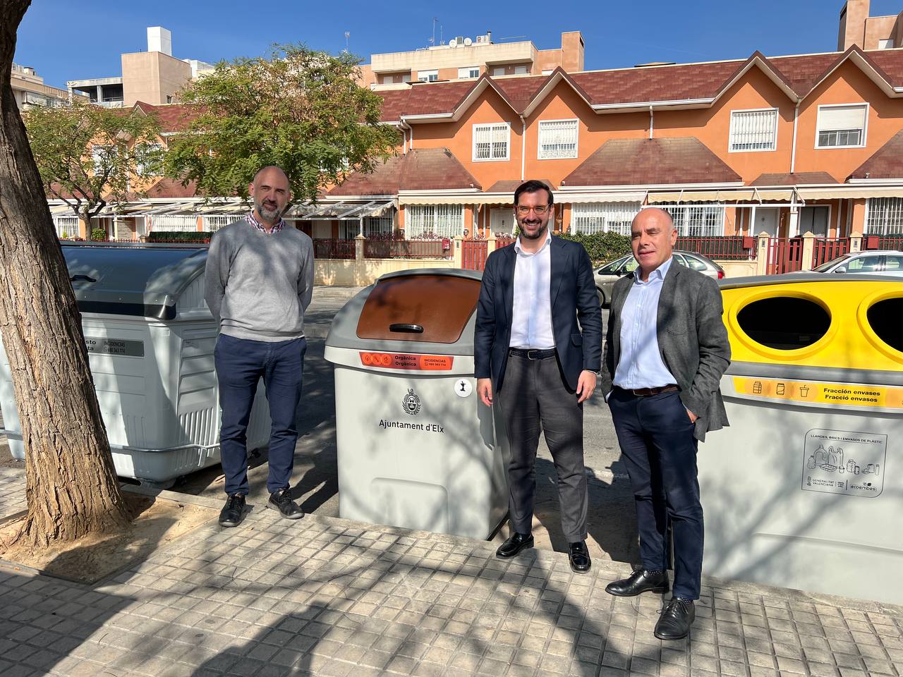 El Ayuntamiento de Elche amplía la recogida de residuos orgánicos a Altabix Norte con 140 nuevos contenedores