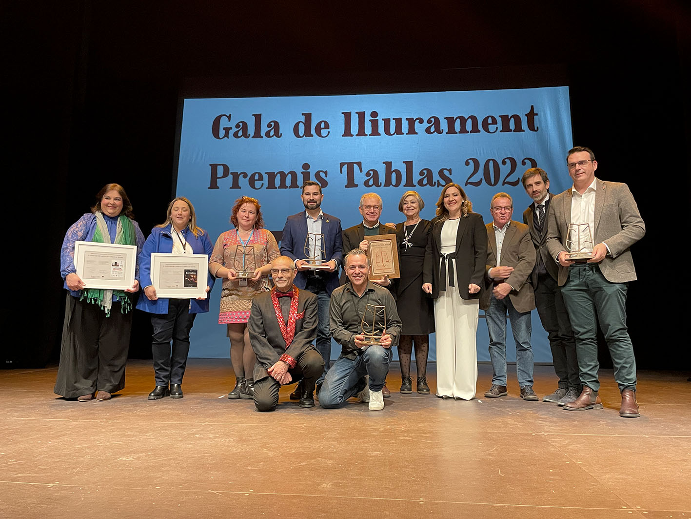 La Federació de Teatre Amateur de la Comunitat Valenciana otorga el premio tablas 2023 al grupo ilicitano Teatro de la baranda