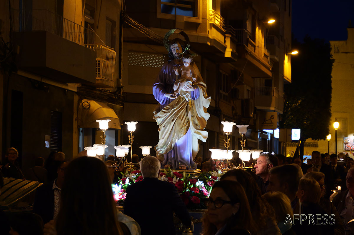 Onomástica de San José en el barrio del Pla