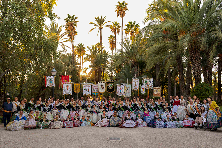desfile de la UFECE en La Fireta de Elche