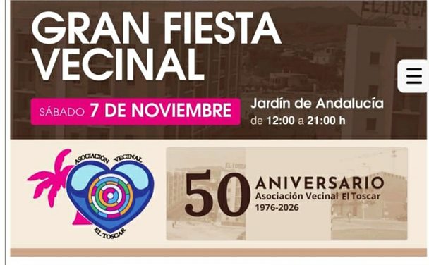 50 aniversario de la Asociación Vecinal El Toscar